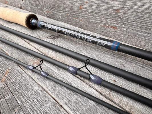 Tidewater Virtue 10wt 9ft - Storm Gray/Deep Blue