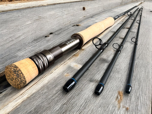 Tidewater Virtue 7wt 9ft -Blue Azul/Black