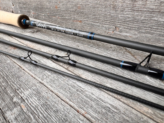 Tidewater Virtue 8wt 9ft - Deep Blue/Black