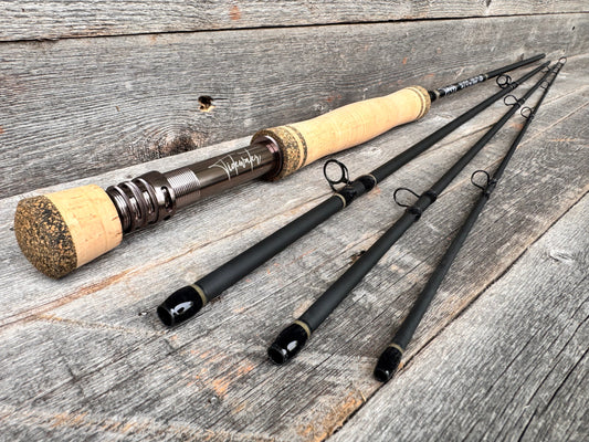 Tidewater Virtue 6wt 9ft - Flat Dark Earth - Black