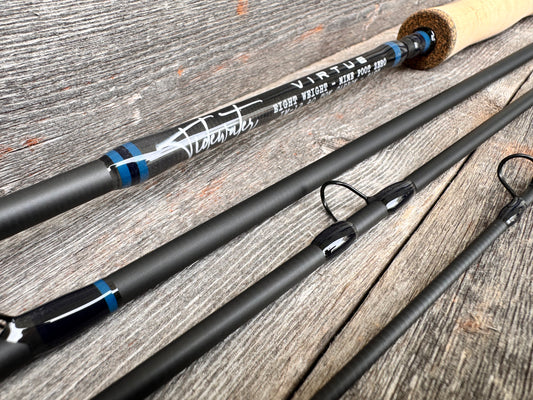 Tidewater Virtue 8wt 9ft - Deep Blue/Black