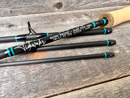 Tidewater Virtue 8wt 9ft - Aqua/Black