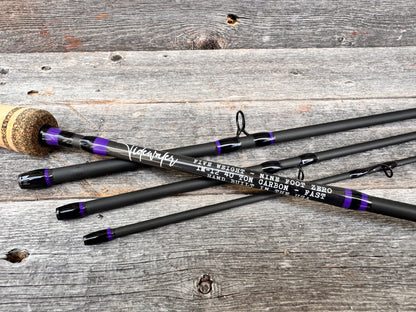 Tidewater Virtue 5wt 9ft - Purple Haze/Black