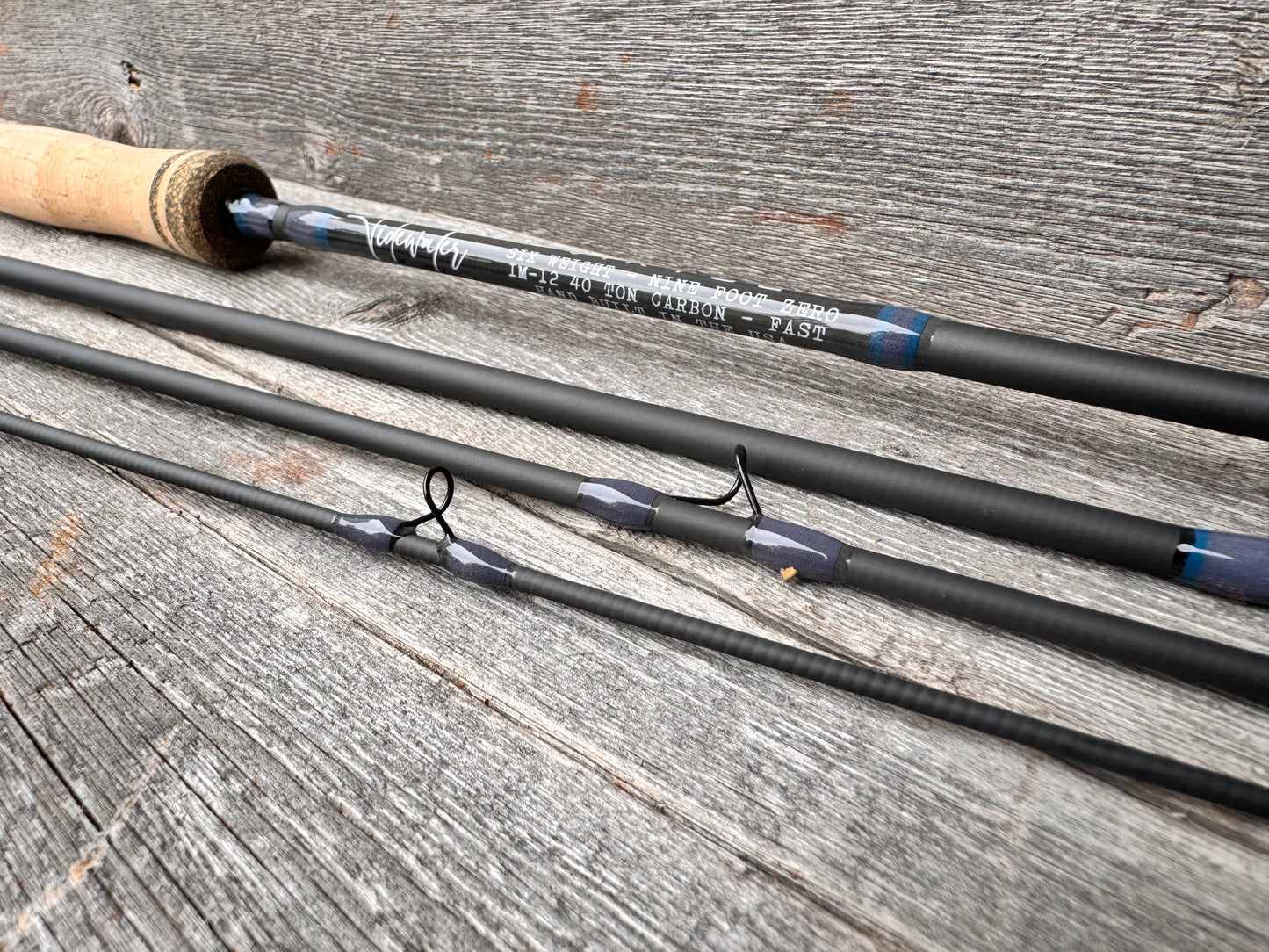 Tidewater Virtue 6wt 9ft - Storm Gray/Blue Azul