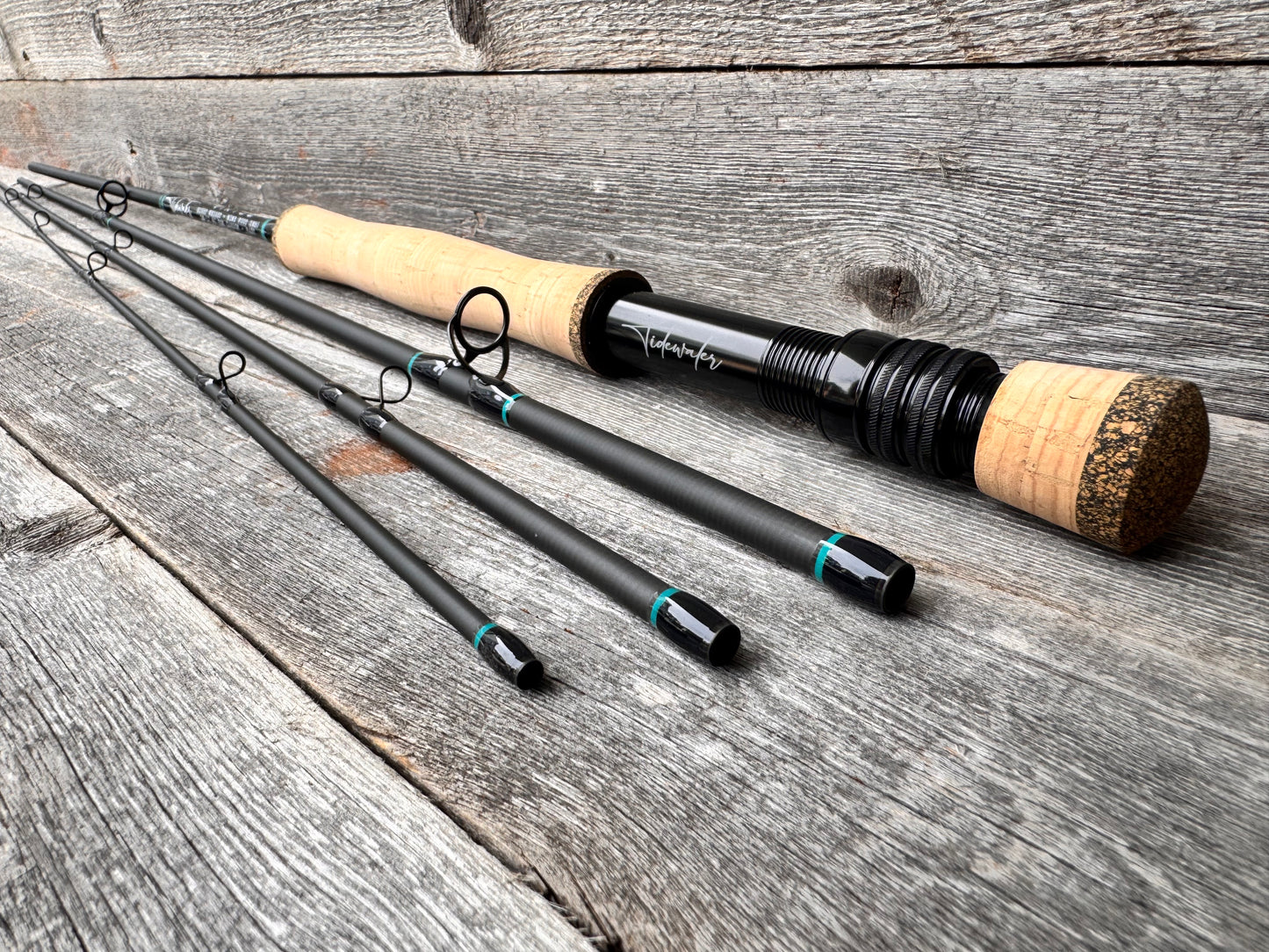 Tidewater Virtue 8wt 9ft - Aqua/Black