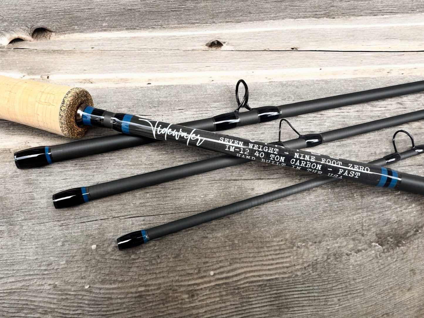 Tidewater Virtue 7wt 9ft -Blue Azul/Black