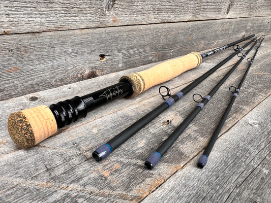 Tidewater Virtue 6wt 9ft - Storm Gray/Blue Azul