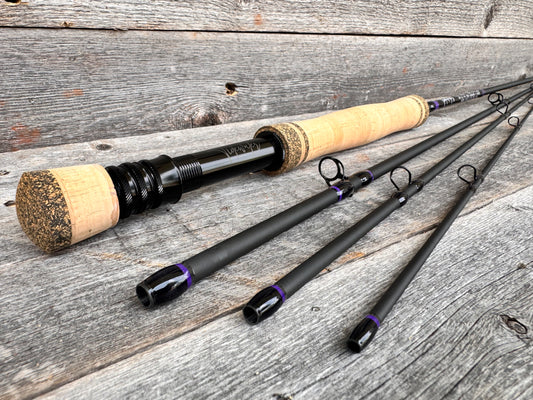 Tidewater Virtue 5wt 9ft - Purple Haze/Black