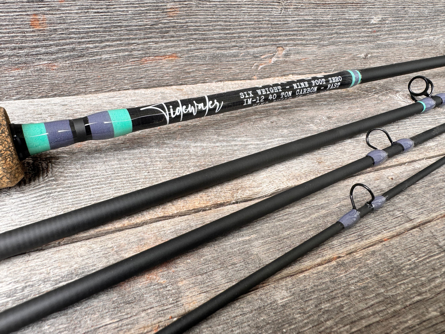 Tidewater Virtue 6wt 9ft - Cool Mint/Storm Gray