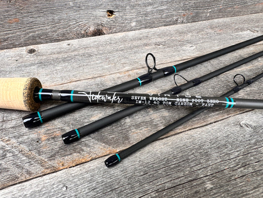 Tidewater Virtue 7wt 9ft - Aqua/Black