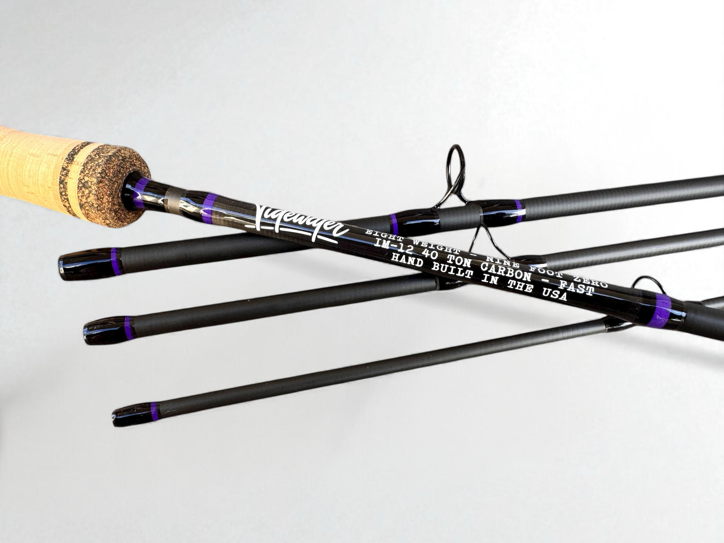 Tidewater Virtue 8wt 9ft - Purple Haze X Black