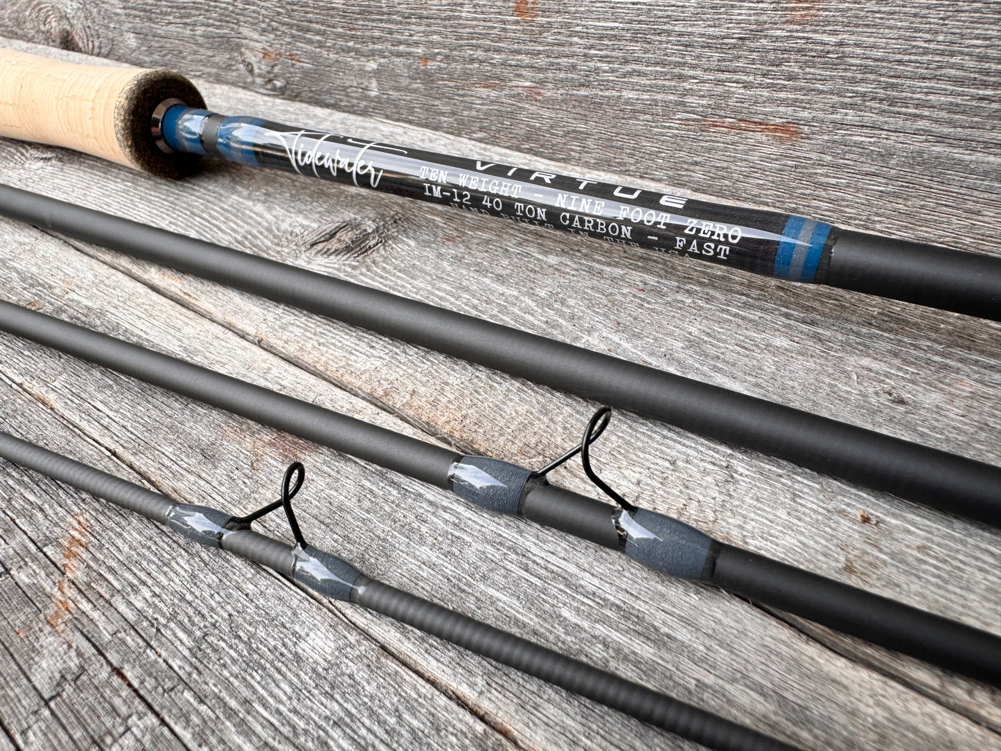 Tidewater Virtue 10wt 9ft - Ocean Gray/Deep Blue