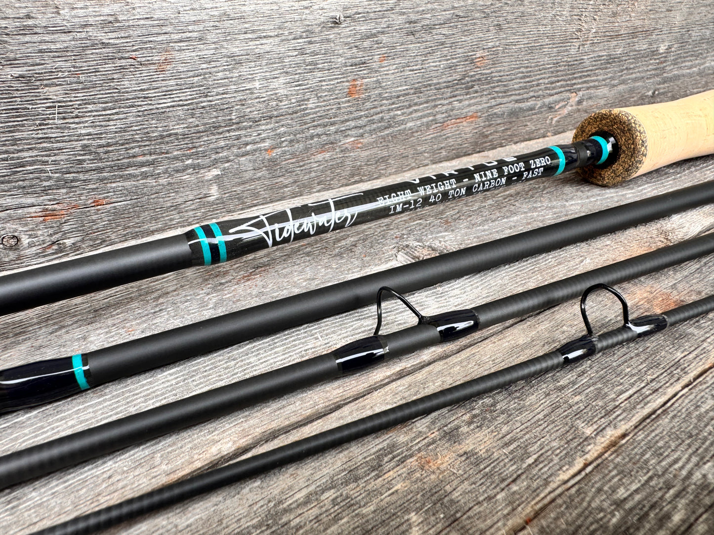 Tidewater Virtue 8wt 9ft - Aqua/Black