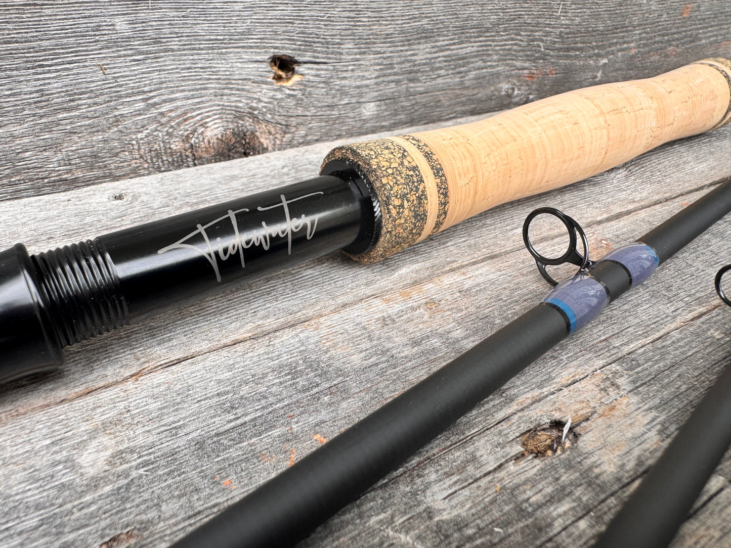 Tidewater Virtue 6wt 9ft - Storm Gray/Blue Azul