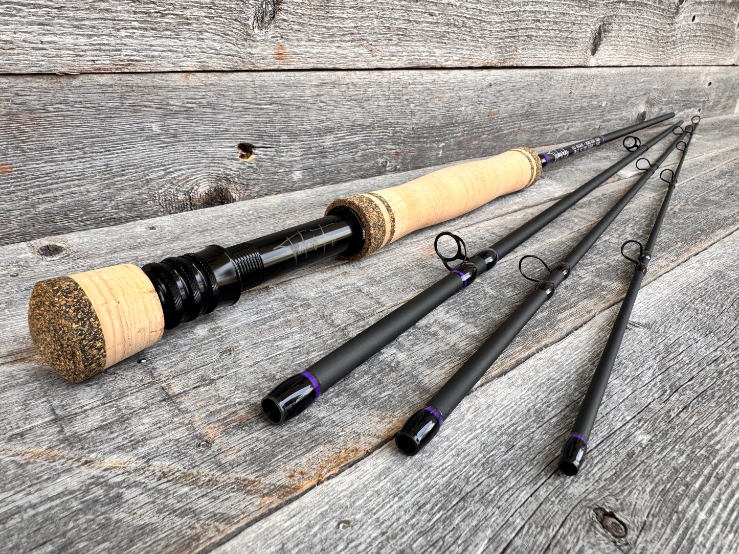 Tidewater Virtue 6wt 9ft - Purple Haze/Black