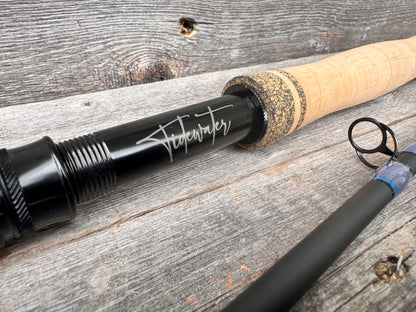 Tidewater Virtue 6wt 9ft - Storm Gray/Blue Azul