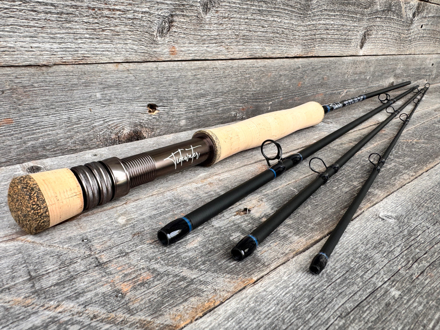 Tidewater Virtue 8wt 9ft - Deep Blue/Black