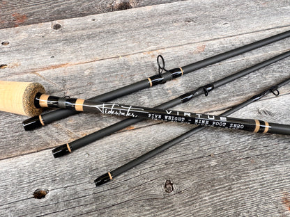 Tidewater Virtue 5wt 9ft - Rattan/Black - Birdseye Burl