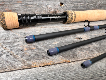 Tidewater Virtue 6wt 9ft - Storm Gray/Blue Azul