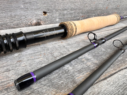 Tidewater Virtue 6wt 9ft - Purple Haze/Black