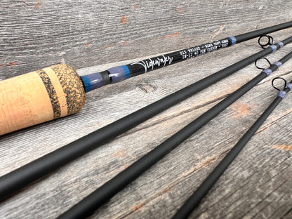 Tidewater Virtue 6wt 9ft - Storm Gray/Blue Azul