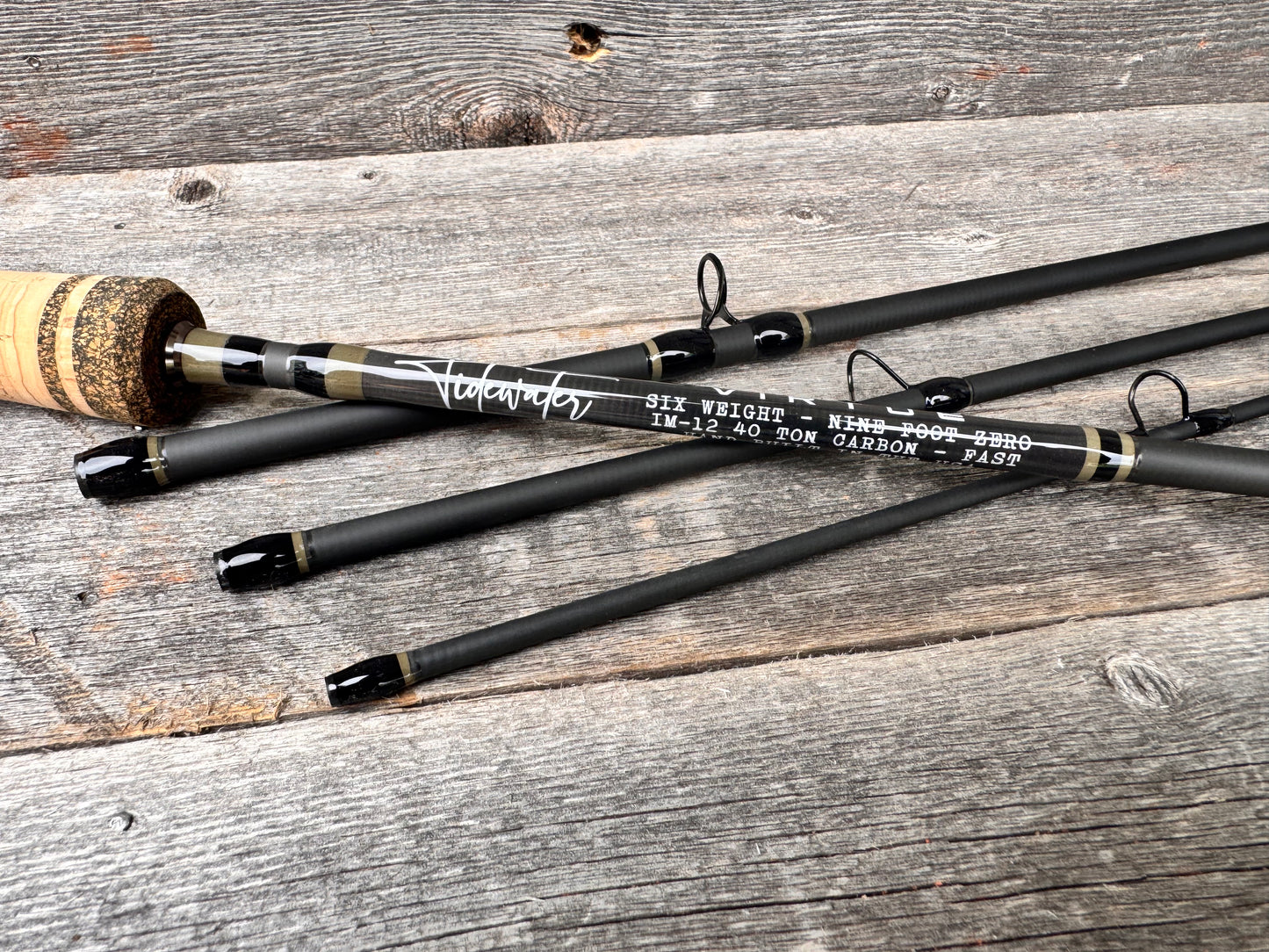 Tidewater Virtue 6wt 9ft - Flat Dark Earth - Black