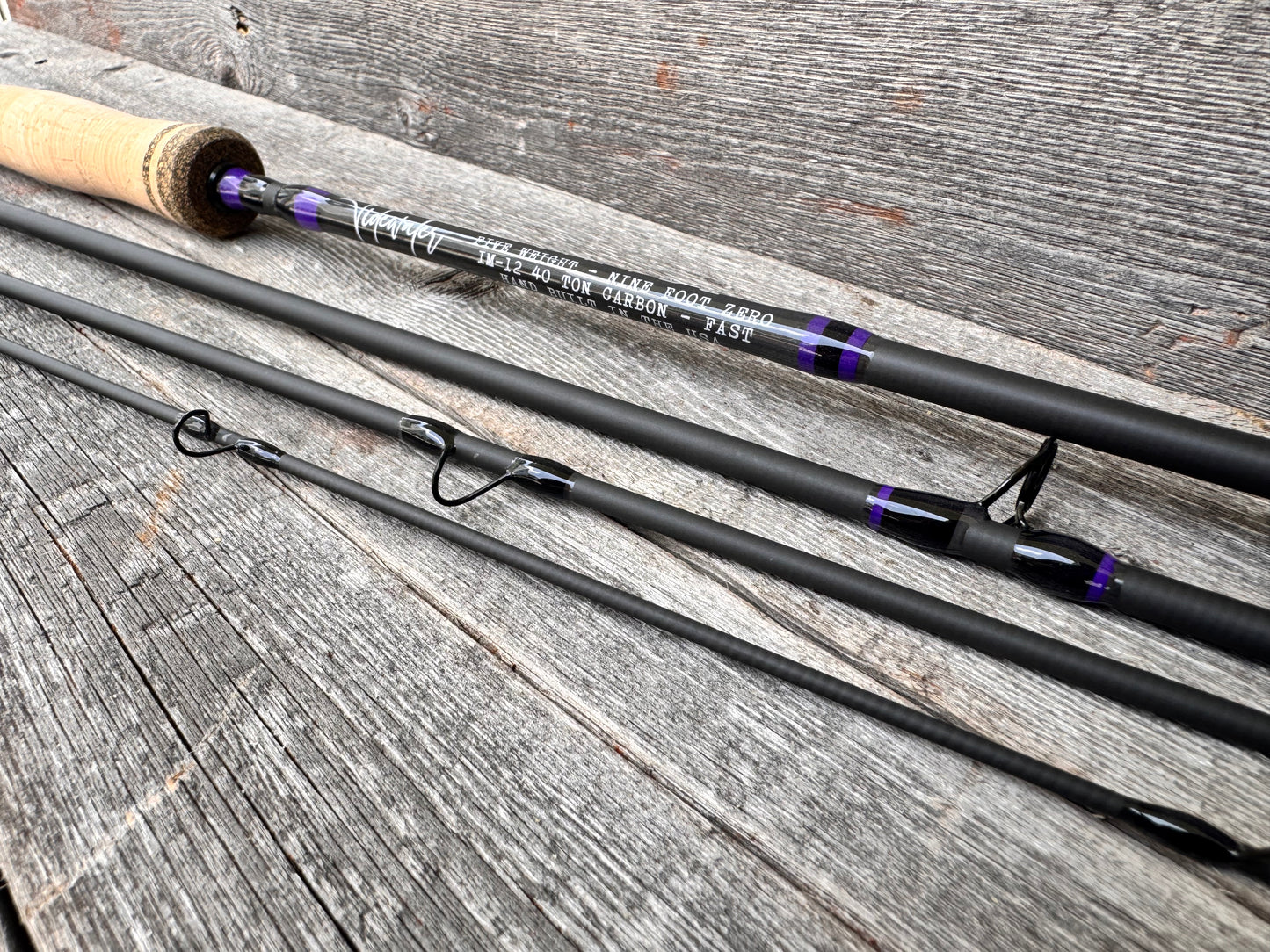 Tidewater Virtue 5wt 9ft - Purple Haze/Black