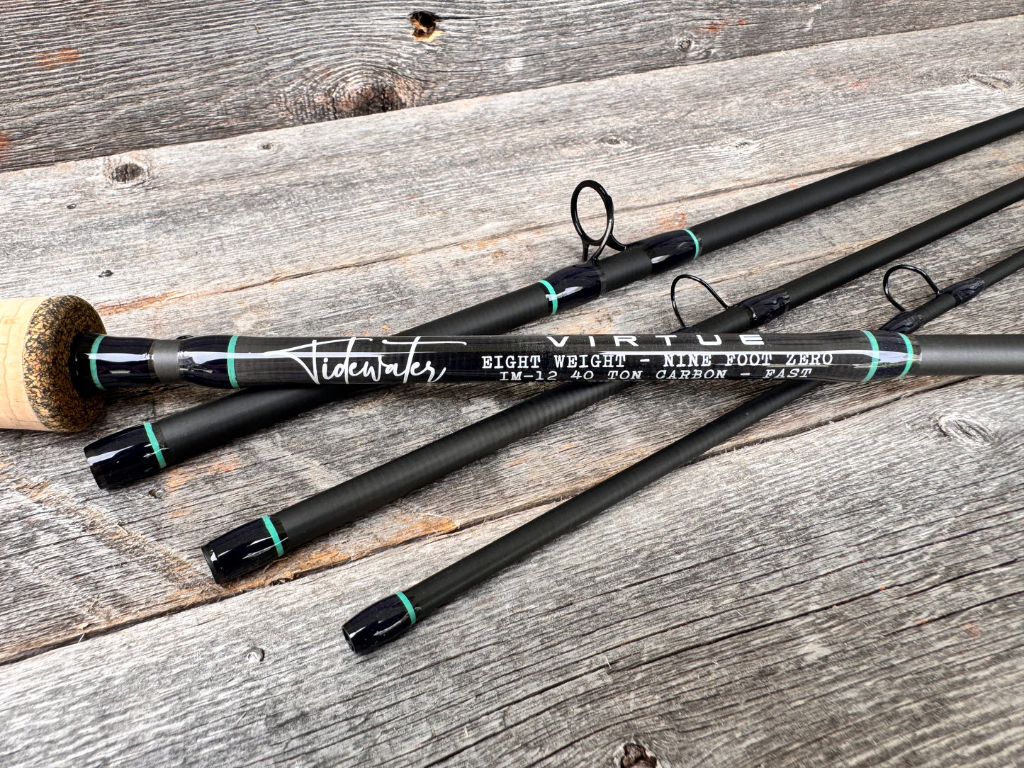 Tidewater Virtue 8wt 9ft - Mint/Black