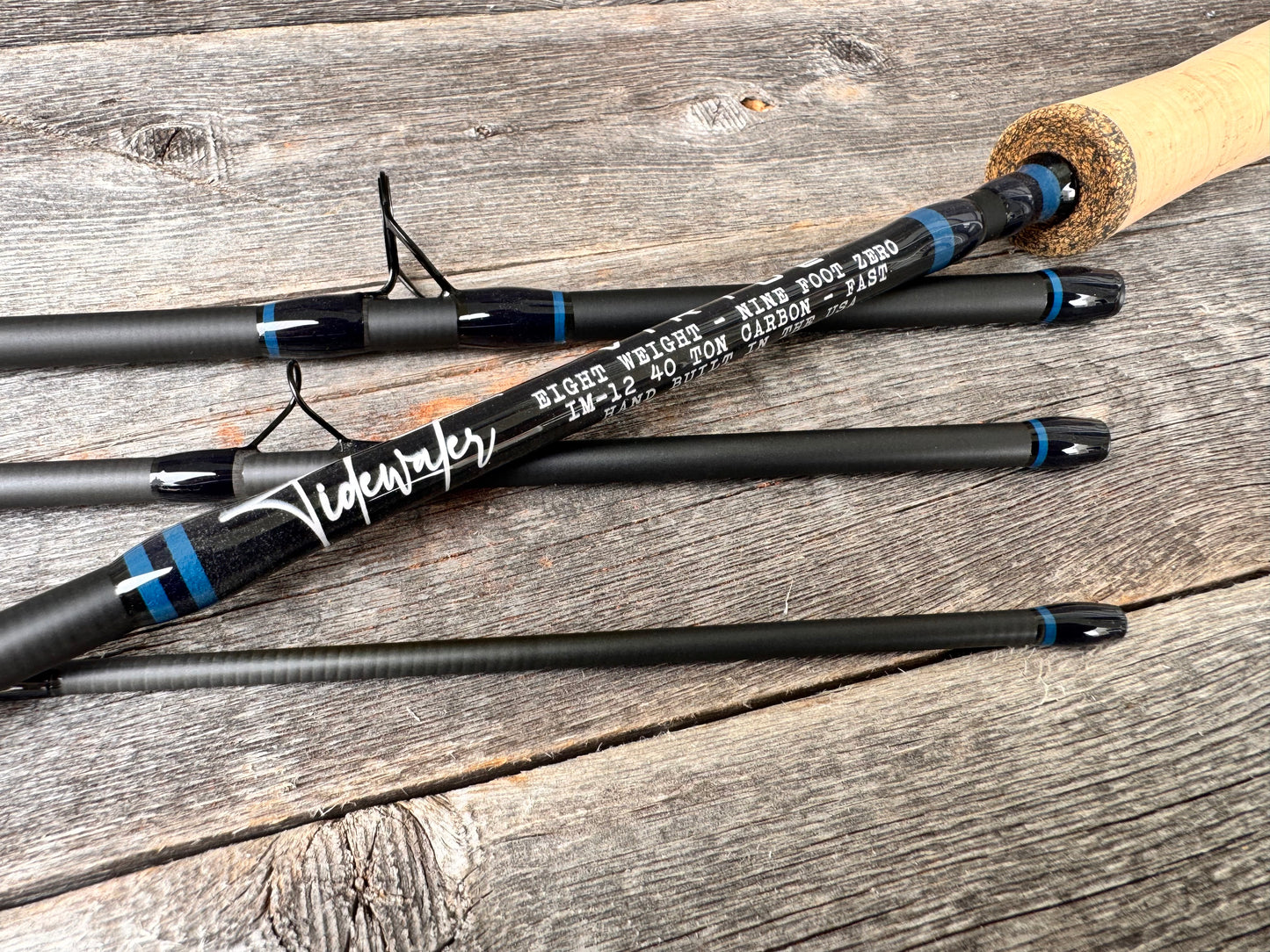 Tidewater Virtue 8wt 9ft - Deep Blue/Black