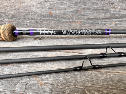 Tidewater Virtue 6wt 9ft - Purple Haze/Black
