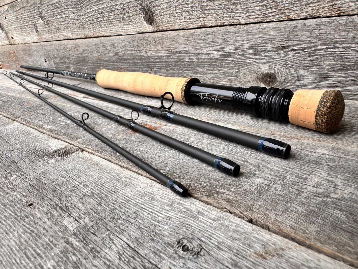 Tidewater Virtue 8wt 9ft - Deep Blue/Black