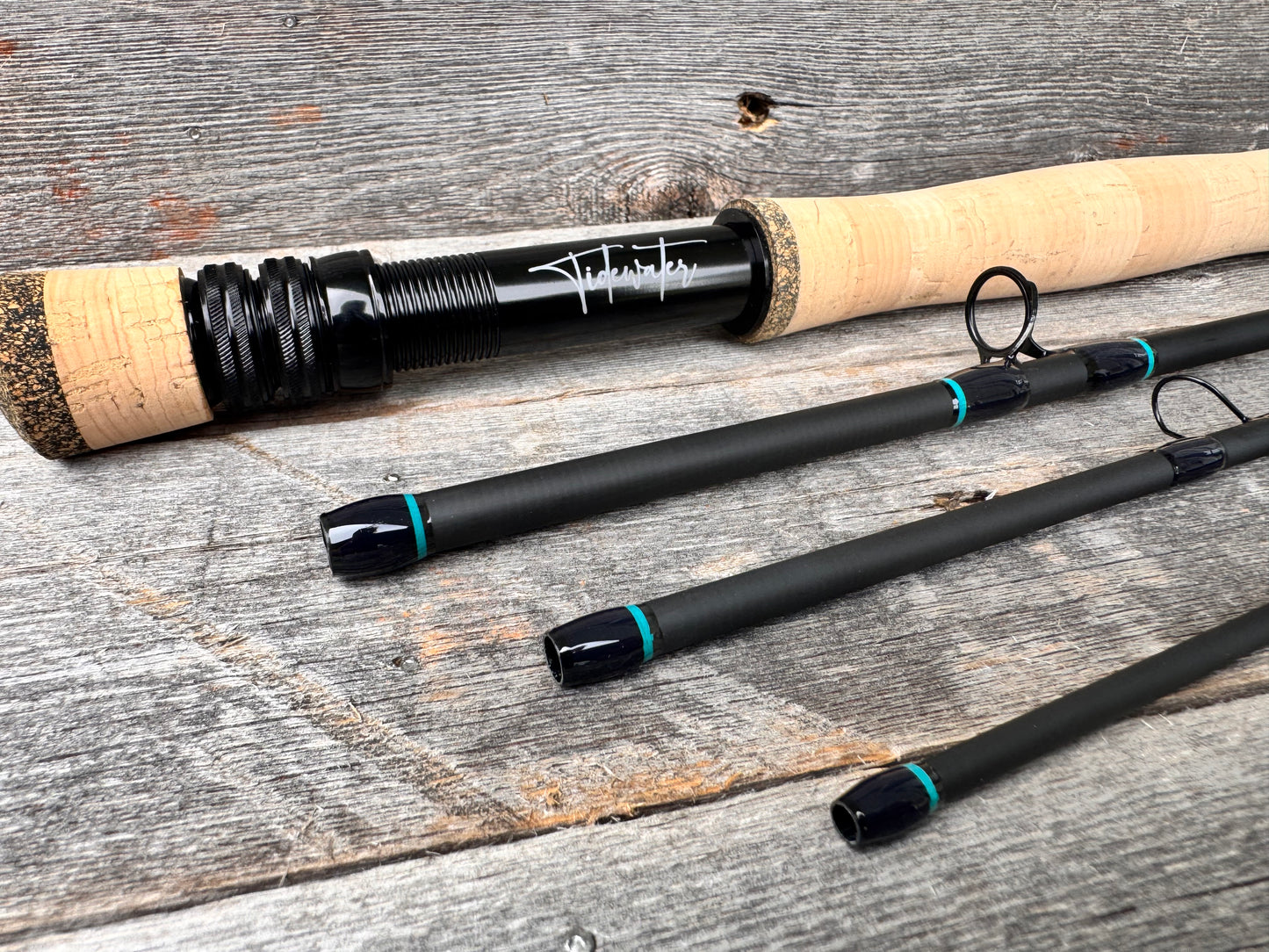 Tidewater Virtue 7wt 9ft - Aqua/Black