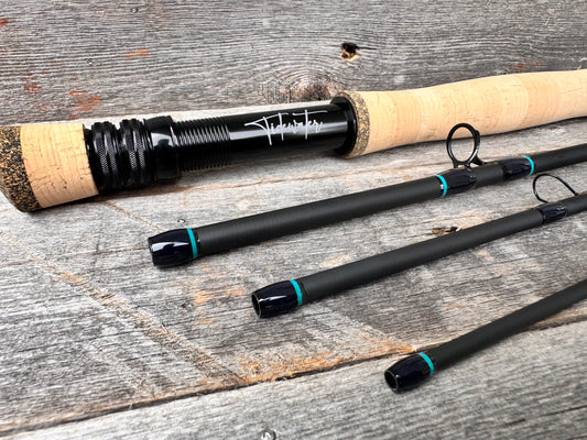 Tidewater Virtue 7wt 9ft - Aqua/Black