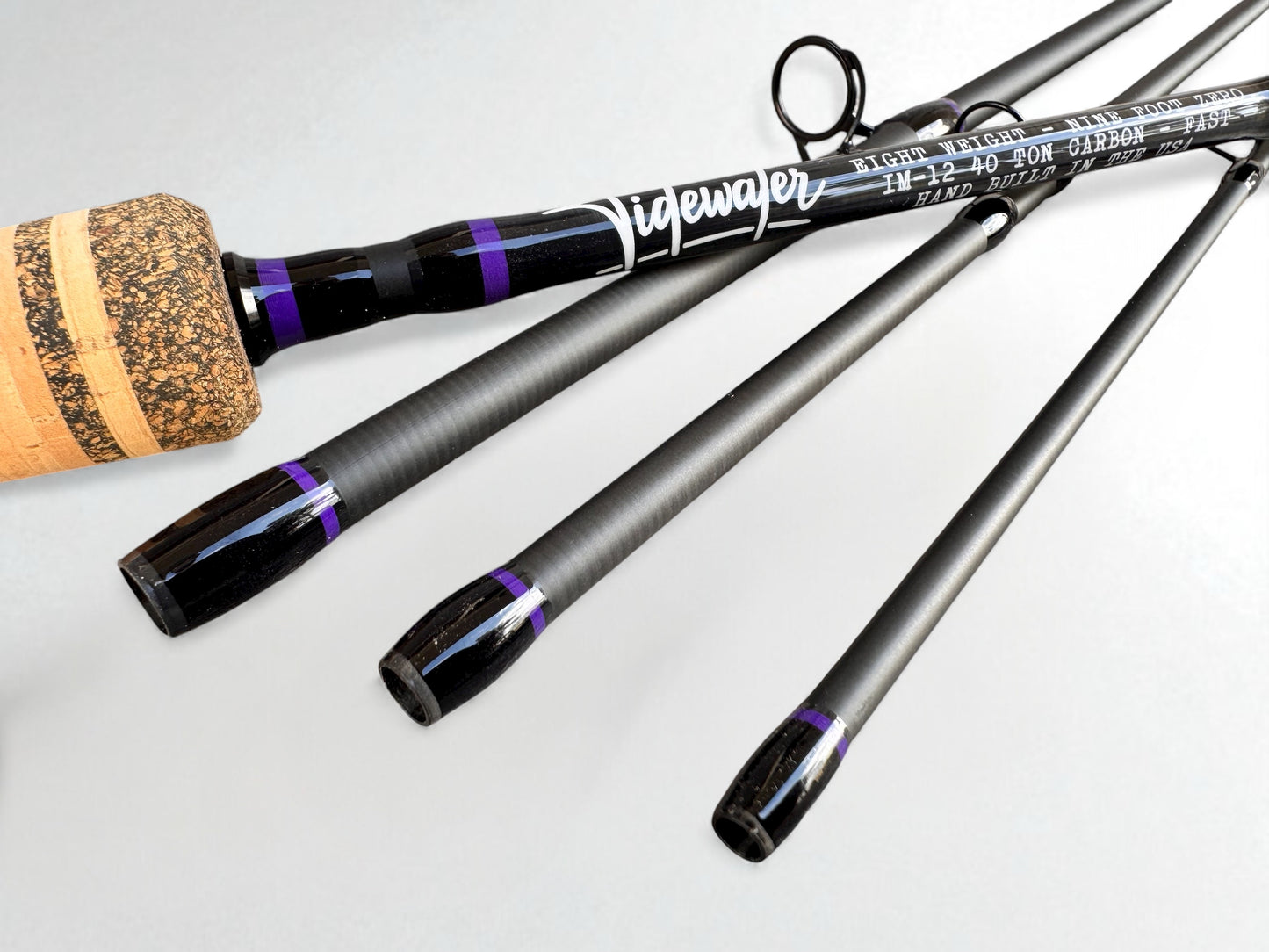 Tidewater Virtue 8wt 9ft - Purple Haze X Black