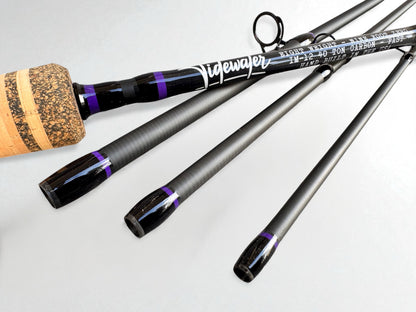 Tidewater Virtue 8wt 9ft - Purple Haze X Black