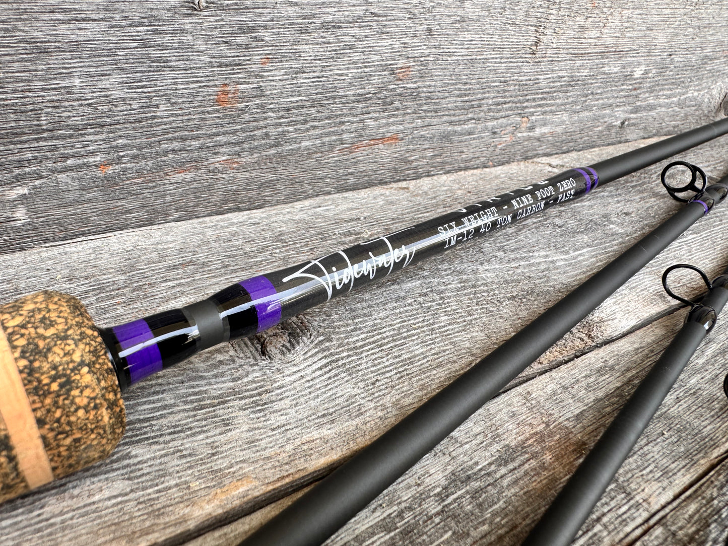 Tidewater Virtue 6wt 9ft - Purple Haze/Black