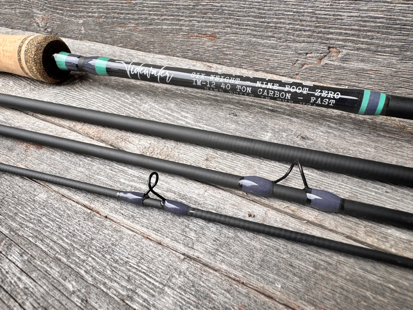 Tidewater Virtue 6wt 9ft - Cool Mint/Storm Gray