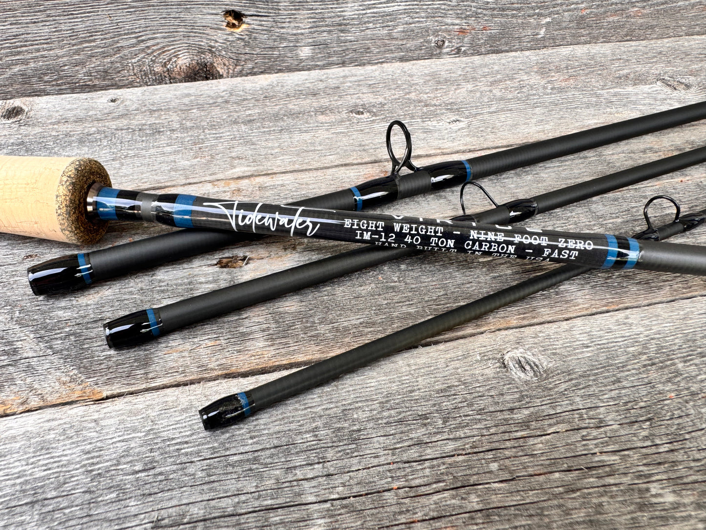 Tidewater Virtue 8wt 9ft - Deep Blue/Black