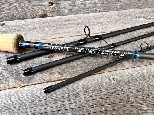 Tidewater Virtue 8wt 9ft - Deep Blue/Black