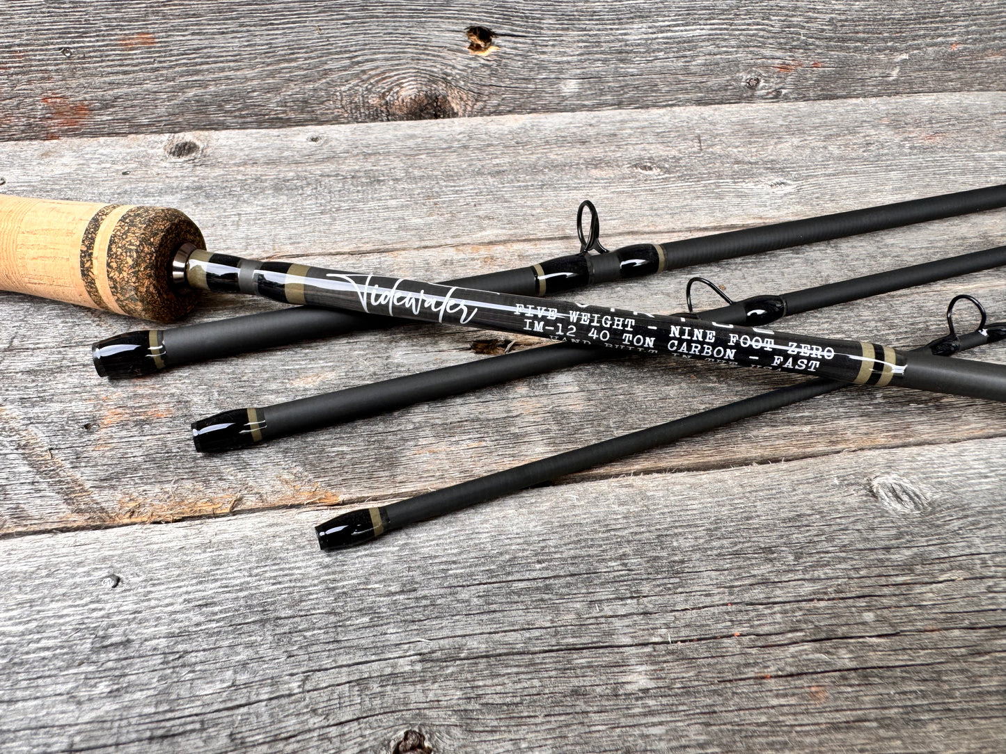 Tidewater Virtue 5wt 9ft - Flat Dark Earth - Black