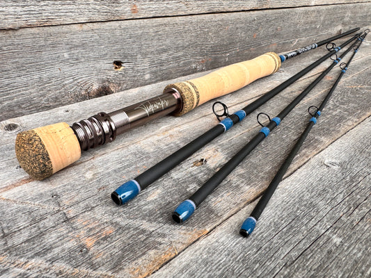 Tidewater Virtue 5wt 9ft - Storm Gray - Blue Azul