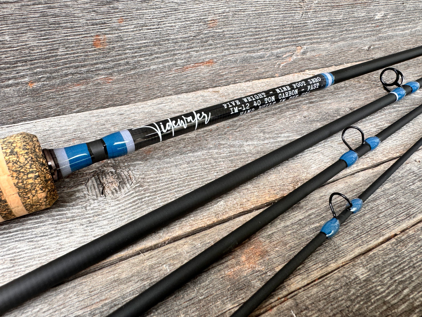 Tidewater Virtue 5wt 9ft - Storm Gray - Blue Azul