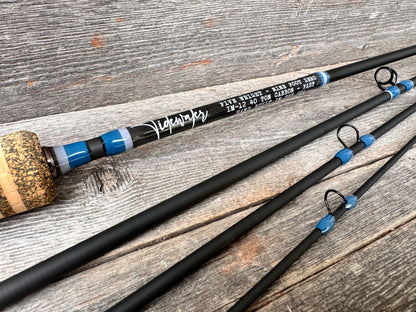 Tidewater Virtue 5wt 9ft - Storm Gray - Blue Azul