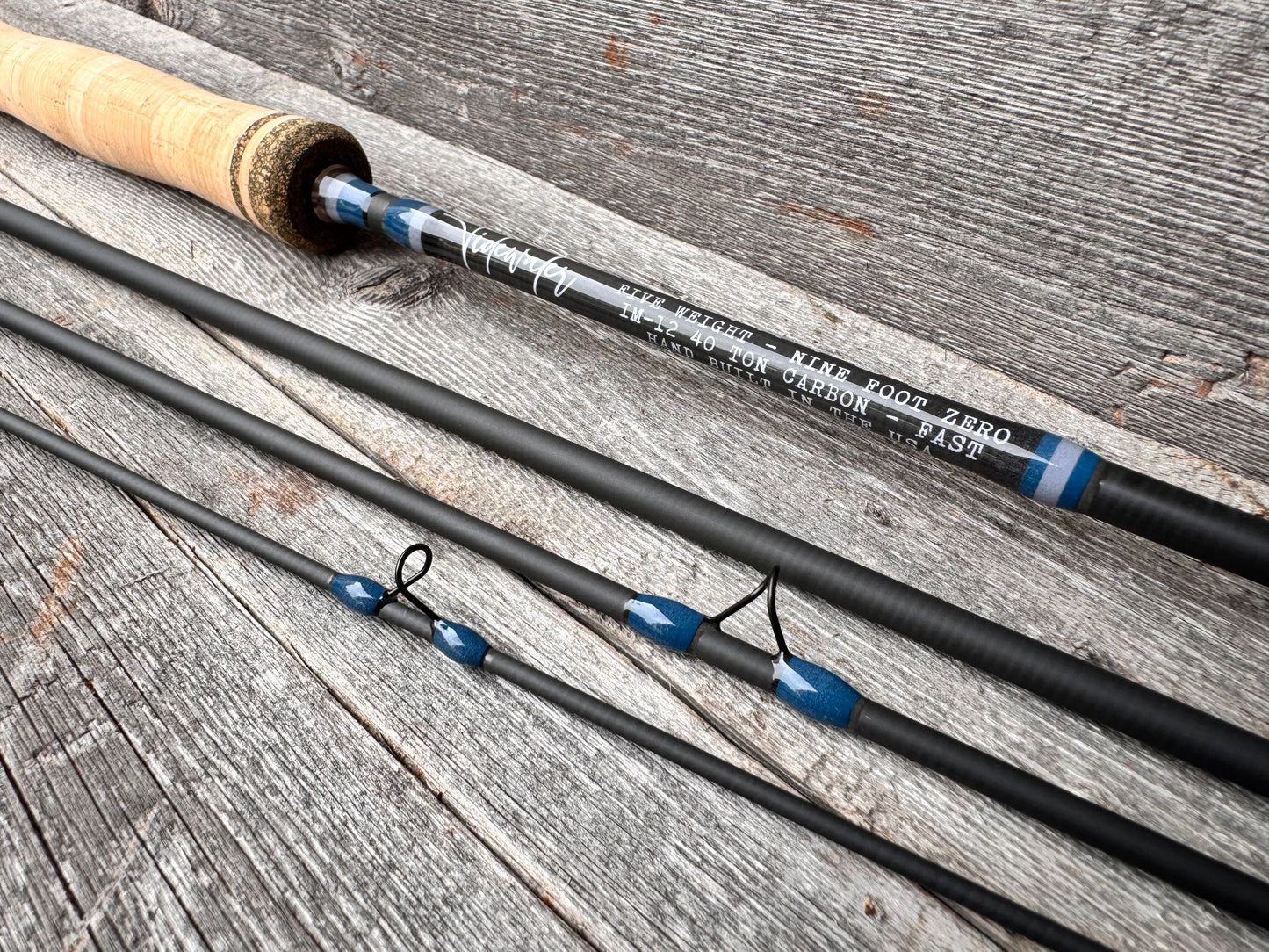 Tidewater Virtue 5wt 9ft - Storm Gray - Blue Azul