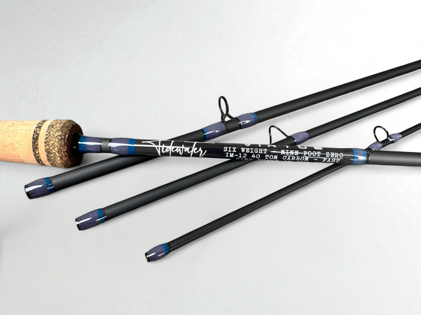 Tidewater Virtue 6wt 9ft - Storm Gray/Blue Azul