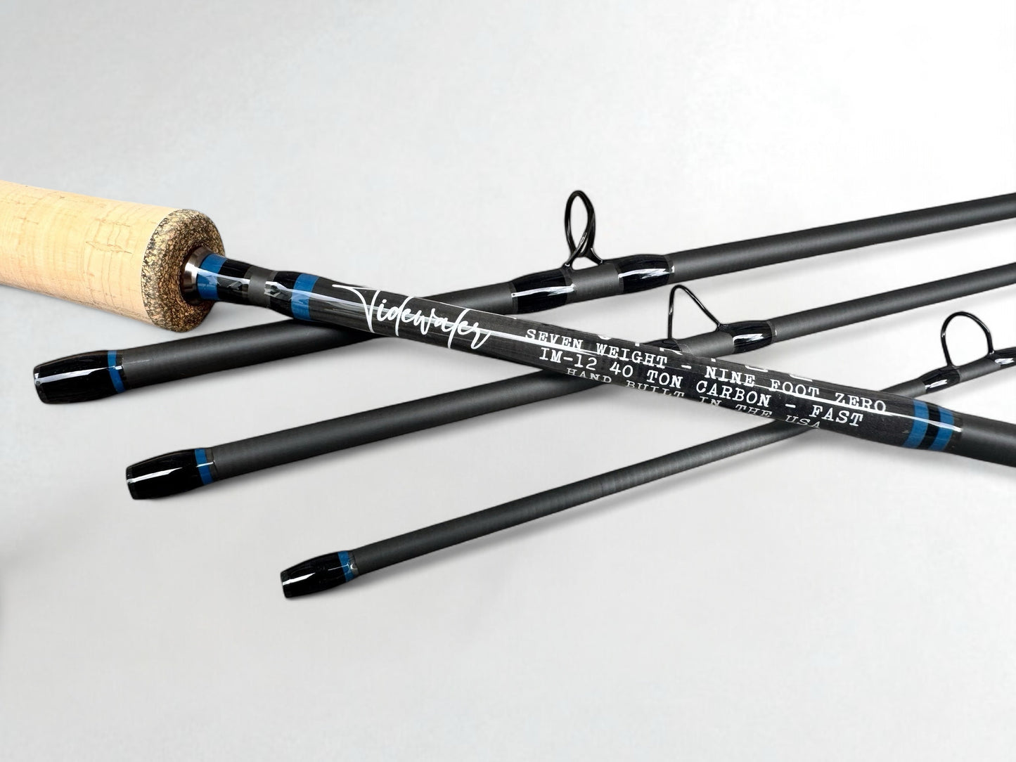 Tidewater Virtue 7wt 9ft -Blue Azul/Black