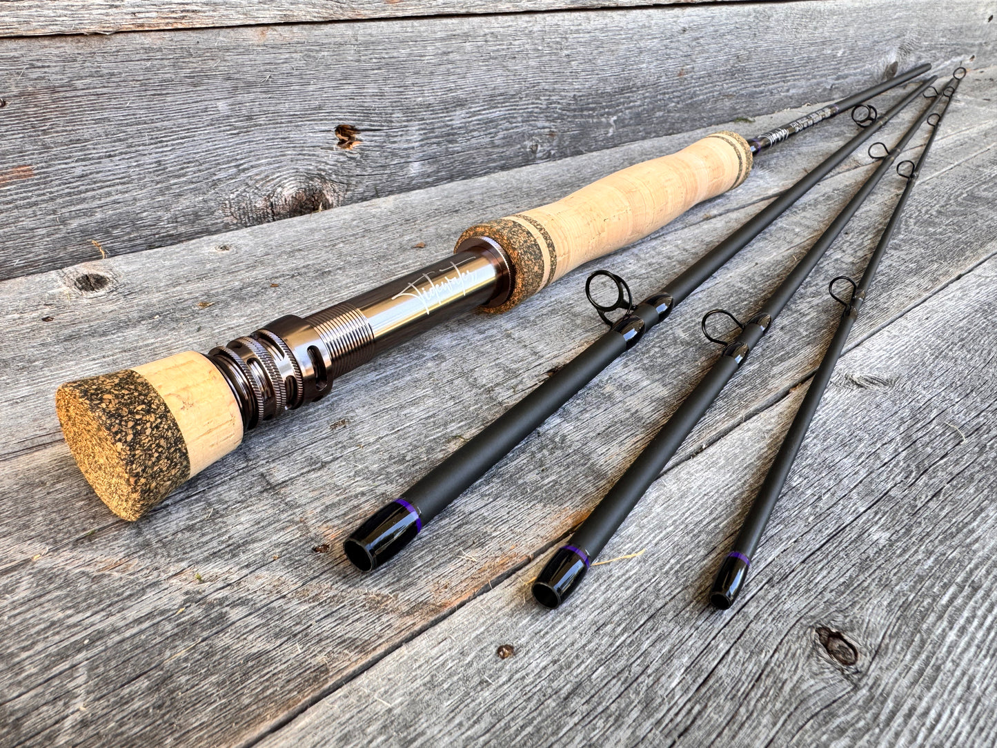 Tidewater Virtue 5wt 9ft - Purple Haze/Black