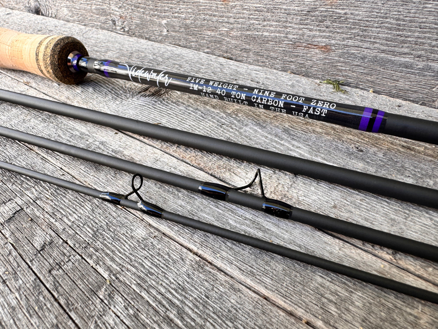 Tidewater Virtue 5wt 9ft - Purple Haze/Black