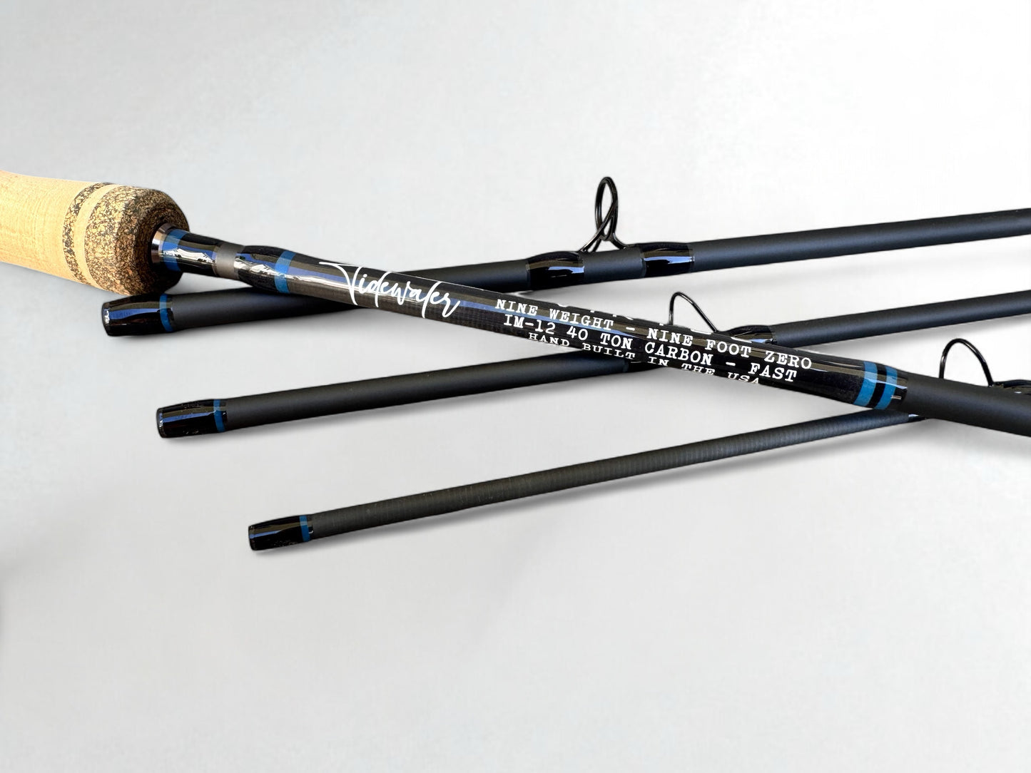 Tidewater Virtue 9wt 9ft - Blue Azul/Black