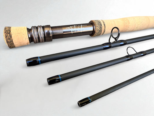 Tidewater Virtue 9wt 9ft - Blue Azul/Black